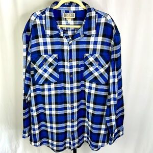 Duluth Trading Co. Burlyweight Flannel Shirt - 2XLT